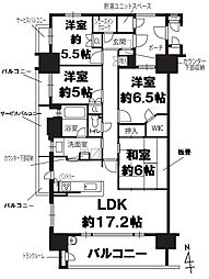 レピア高松 4LDKの間取図画像