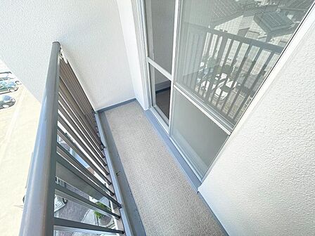 用途が広がる2面バルコニー♪