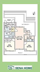 間取図画像 2SLDK
