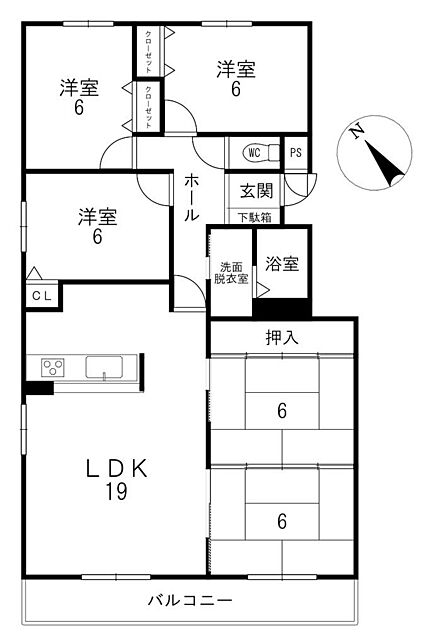 ◆廊下が少ないので、家族が顔を合わせる機会が増え、コミュニケーションがとりやすいです☆