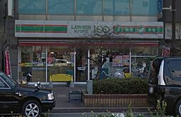 【コンビニエンスストア】ローソンストア100　早稲田鶴巻町まで223ｍ