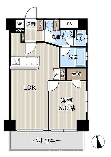 南西・南東向き角部屋の2LDK＋ウォークインクローゼット。専有面積41.73平米、新規フルリフォームで設備が一新され、綺麗な状態で新生活をスタートできます。