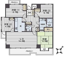 間取図画像 4LDK