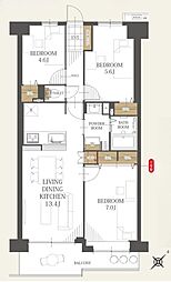 間取図画像 3LDK