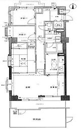 ライオンズマンション戸田笹目 3LDKの間取図画像
