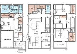 さいたま市南区白幡3期 4号棟 全4