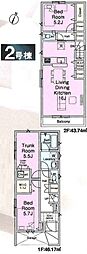 戸田市笹目第28 2号棟 全3