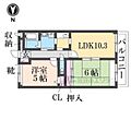 アフロディ布市4階5.2万円