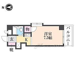 OSビル 1Kの間取図画像