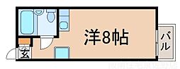 プチメゾンスール ワンルームの間取図画像