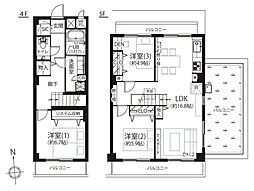 間取図画像 3LDK