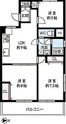 間取図画像 3LDK