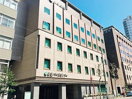 医療法人財団順和会山王病院 徒歩7分。 500m