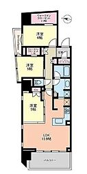 パークシティー高田馬場 3LDKの間取図画像