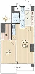 メゾン青山 1LDKの間取図画像