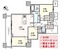 間取り：5階南東向きのリフォーム3LDK。運河を望む贅沢な眺望。食洗機や収納豊富なWICなど設備充実です。