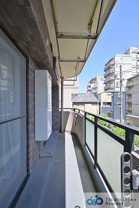 風通しが良く、お洗濯物も早く乾きそうです。毎日のお洗濯が楽しみになりそうです。