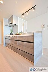 食洗機付きのキッチンです。洗い物は食洗機に任せてご自身の時間をお過ごしください。