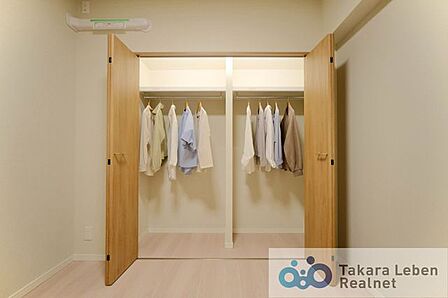 全居室収納完備で部屋割りにも困りません