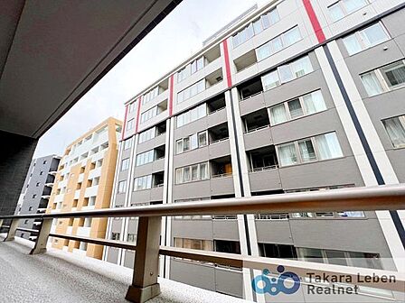 住戸からの眺望。風通しが良く、お洗濯物も早く乾きそうです。毎日のお洗濯が楽しみになりそうです。
