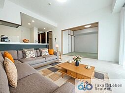 グランイーグル多摩川スカイフロント 203 2LDKのリビング/ダイニング