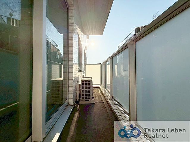 バルコニー パークハウス広尾 3階/-