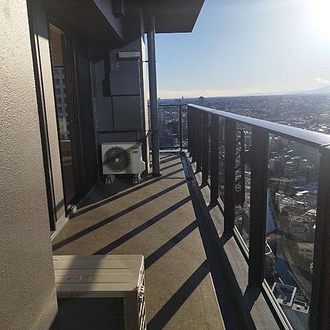 バルコニー シティタワー新宿 31階/-