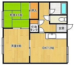 SKハイツ 2LDKの間取図画像