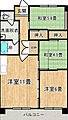 若友ハイツ4階5.3万円