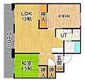 ビレッジハウス大成25階3.7万円
