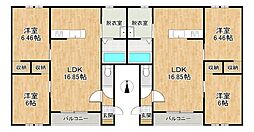 PETA FRAIF(ペタフライフ) 2LDKの間取図画像