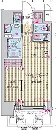 プレサンス名駅南エディフィス 1LDKの間取図画像