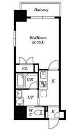 PlanBaim大須駅前 1Kの間取図画像