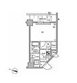 レジディア広尾24階16.4万円