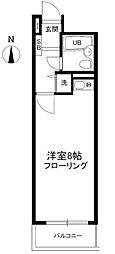 千駄ヶ谷ルーテルハイツ 1Kの間取図画像