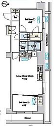 Brilliaist池尻大橋 1LDKの間取図画像