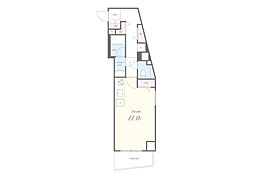 中野区中央2丁目マンション 1Kの間取図画像