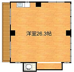 DSビル ワンルームの間取図画像