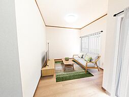 合志市野々島　戸建て 5SLDKのリビング/ダイニング