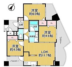 間取図画像 3LDK