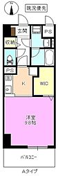 グランセル表参道 1Kの間取図画像