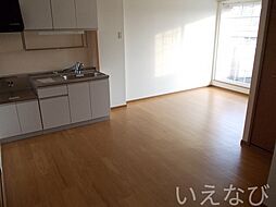 JR赤穂線 長船駅 徒歩9分の賃貸アパート 2階2LDKのリビング/ダイニング