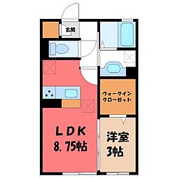 JR上越線 新前橋駅 徒歩24分 2階/-