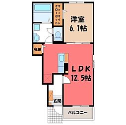 カレント レジデンス 下増田 III 1階