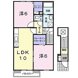 ヴァローレ 2階/-