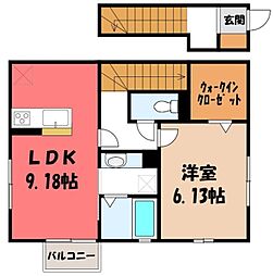 JR信越本線 北高崎駅 徒歩33分 2階/-