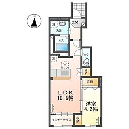 仮)高崎市上小鳥町T様新築アパートB棟 1階/-