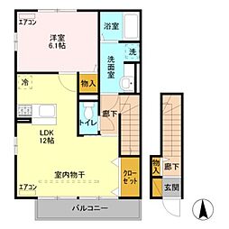 ドルチェ15 2階