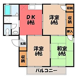 ウィステリア M 2階/-