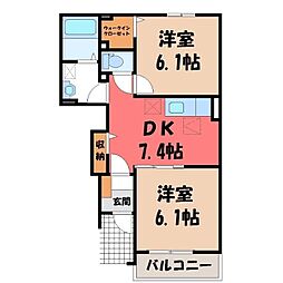 JR上越線 群馬総社駅 5.6km 1階/-